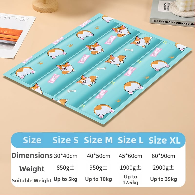 Shang yu Πάτος Ψύξης για Σκύλους, Υφασμάτινο Μαξιλαράκι Ψύξης με Νερό