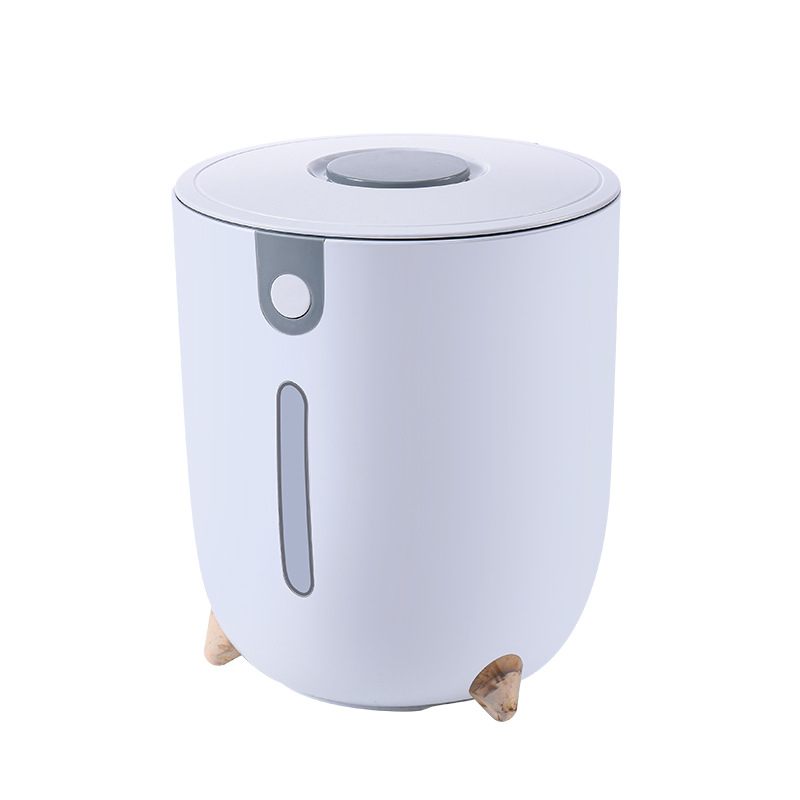 Κουτί αποθήκευσης ρυζιού με σφραγισμένο καπάκι, ανθεκτικό στη υγρασία και στα έντομα, πλαστικό PET, χωρητικότητα άνω των 10 L