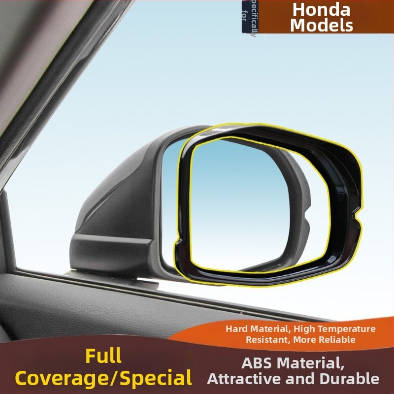 Kišna zaštita retrovizora za Honda Civic, CR-V, Lingpai i Accord | Materijal: ABS inženjerski plast | Lijepilo: 3M | Instalacija bez bušenja | Model BT00099