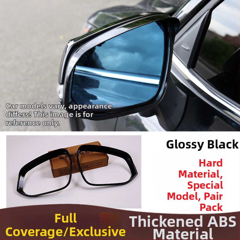 Kišna zaštita retrovizora za Honda Civic, CR-V, Lingpai i Accord | Materijal: ABS inženjerski plast | Lijepilo: 3M | Instalacija bez bušenja | Model BT00099