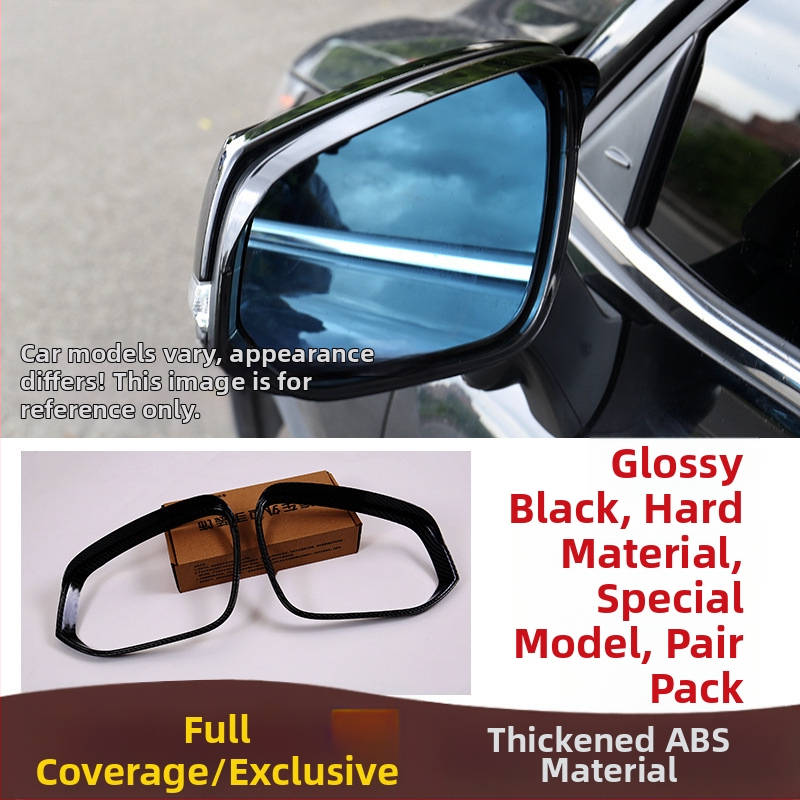 Kišna zaštita retrovizora za Honda Civic, CR-V, Lingpai i Accord | Materijal: ABS inženjerski plast | Lijepilo: 3M | Instalacija bez bušenja | Model BT00099