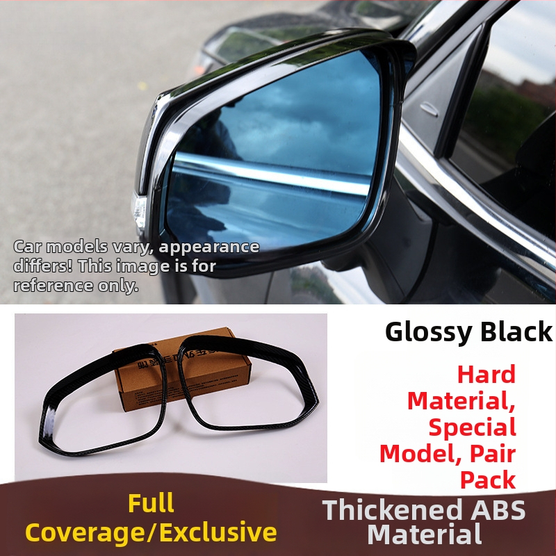 Kišna zaštita retrovizora za Honda Civic, CR-V, Lingpai i Accord | Materijal: ABS inženjerski plast | Lijepilo: 3M | Instalacija bez bušenja | Model BT00099