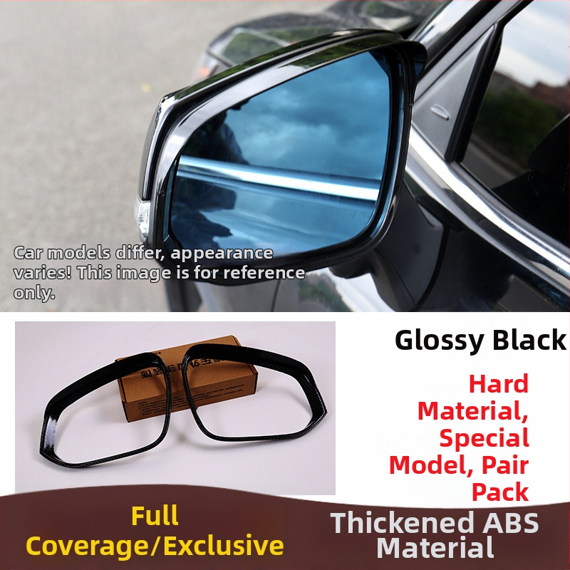 Kišna zaštita retrovizora za Honda Civic, CR-V, Lingpai i Accord | Materijal: ABS inženjerski plast | Lijepilo: 3M | Instalacija bez bušenja | Model BT00099