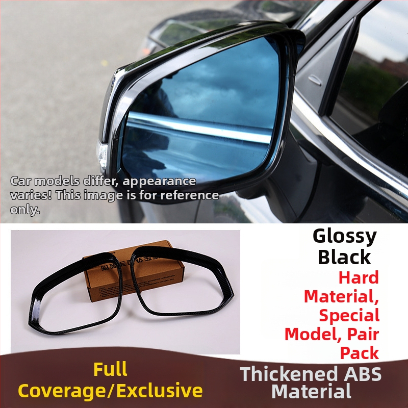 Kišna zaštita retrovizora za Honda Civic, CR-V, Lingpai i Accord | Materijal: ABS inženjerski plast | Lijepilo: 3M | Instalacija bez bušenja | Model BT00099