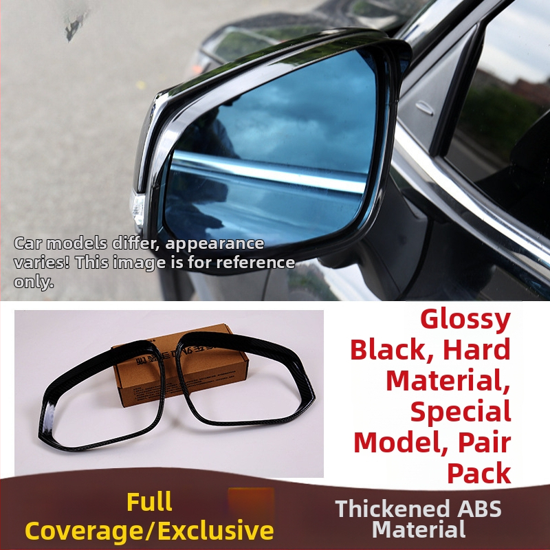 Kišna zaštita retrovizora za Honda Civic, CR-V, Lingpai i Accord | Materijal: ABS inženjerski plast | Lijepilo: 3M | Instalacija bez bušenja | Model BT00099