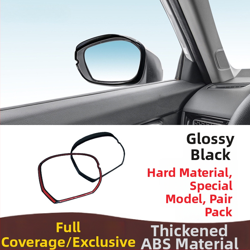 Kišna zaštita retrovizora za Honda Civic, CR-V, Lingpai i Accord | Materijal: ABS inženjerski plast | Lijepilo: 3M | Instalacija bez bušenja | Model BT00099