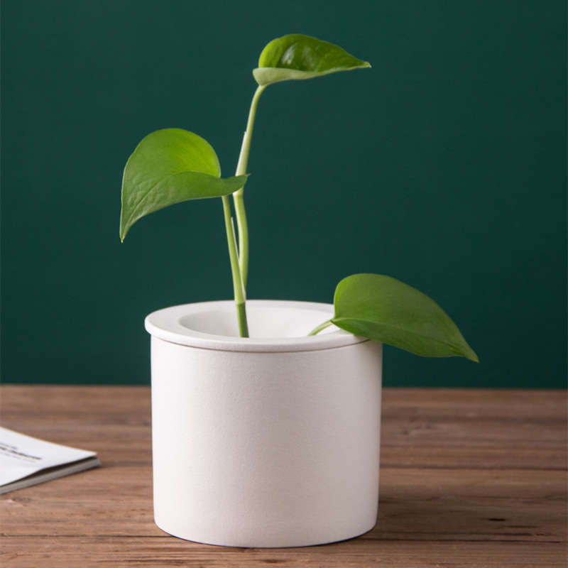 Keramički pepeljara s poklopcem - dizajn lijevka, funkcija skladištenja i prilagodba logotipa (Materijal: keramika; Poklopac: da; Funkcija skladištenja: da; Ispis logotipa: da; Prilagodba: da)