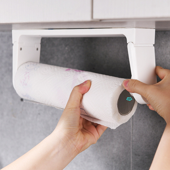 Θήκη Χαρτιού Κουζίνας – Πλαστικό, Γυαλιστερή Επιφάνεια, Φορτίο έως 2 kg, 1 Επίπεδο, Μοντέρνο Απλό Στυλ