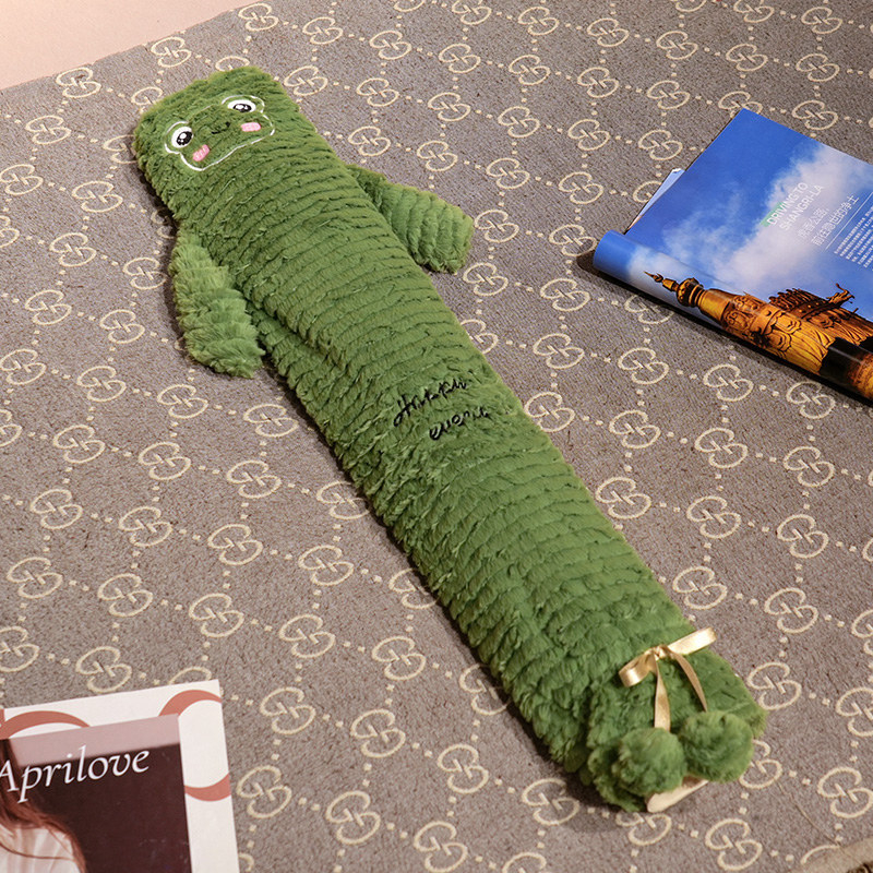 Μακρύς θερμός φιαλιδάκι νερού για κρεβάτι, παρατεταμένη πλήρωση, παχύτερο και ανθεκτικό σε εκρήξεις θερμαντικό επίθεμα, για τα πόδια κατά τον ύπνο, απλός σχεδιασμός, καουτσούκ