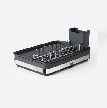 Nothing plastični držač za sudoperu s izvlačnim prostorom za suđe i pribor, moguć ispis logotipa, prilagodljiv, lansiran jesenas 2020