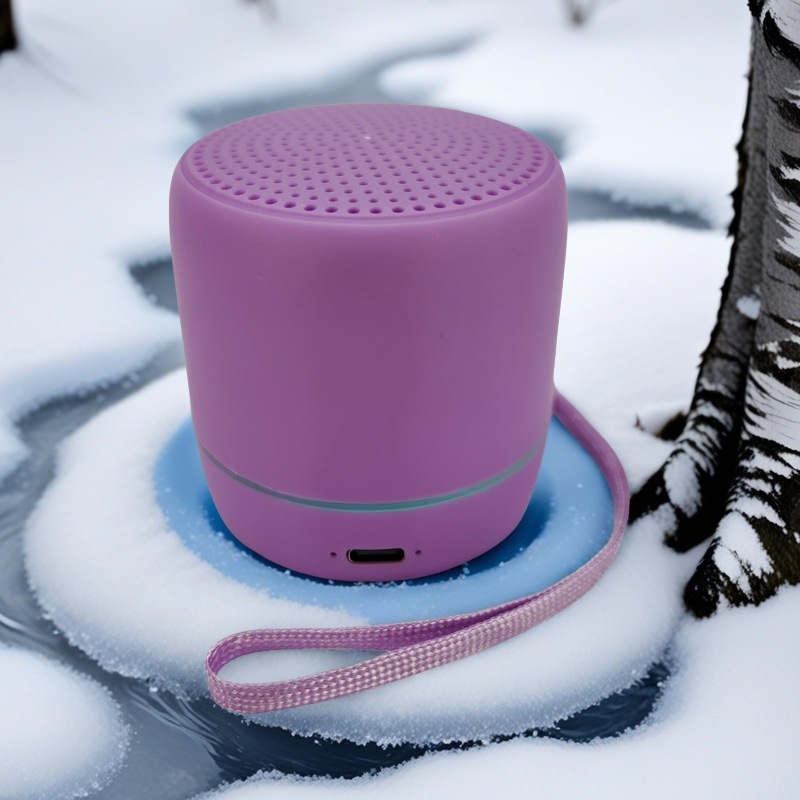 Μίνι Bluetooth ηχείο (Ενσωματωμένη μπαταρία, 3W ισχύς εξόδου, Bluetooth 5.2, IPX3 αντοχή σε νερό, Απόκριση συχνότητας 60Hz-15kHz)