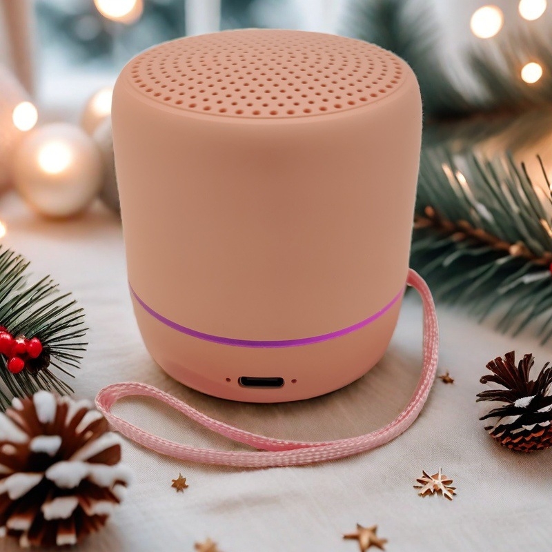 Μίνι Bluetooth ηχείο (Ενσωματωμένη μπαταρία, 3W ισχύς εξόδου, Bluetooth 5.2, IPX3 αντοχή σε νερό, Απόκριση συχνότητας 60Hz-15kHz)