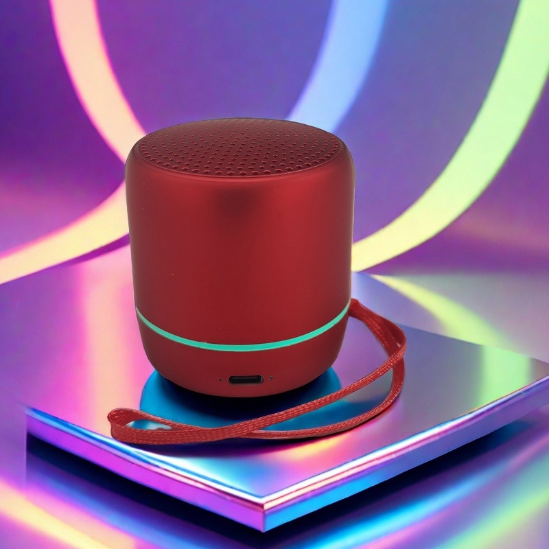 Μίνι Bluetooth ηχείο (Ενσωματωμένη μπαταρία, 3W ισχύς εξόδου, Bluetooth 5.2, IPX3 αντοχή σε νερό, Απόκριση συχνότητας 60Hz-15kHz)