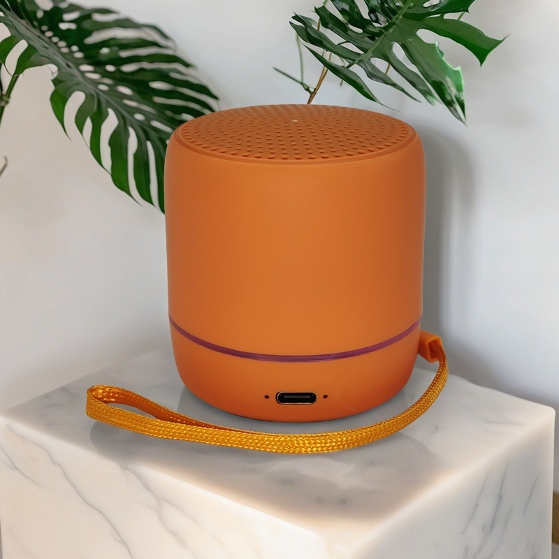 Μίνι Bluetooth ηχείο (Ενσωματωμένη μπαταρία, 3W ισχύς εξόδου, Bluetooth 5.2, IPX3 αντοχή σε νερό, Απόκριση συχνότητας 60Hz-15kHz)