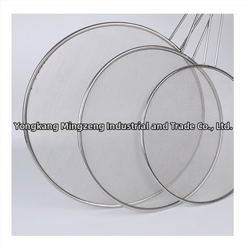 Nerezová oceľová obrazovka proti špliechaniu oleja s výbušne odolným krytom | Mingzeng značka, moderný minimalistický štýl, tlačené logo, prispôsobenie spracovania