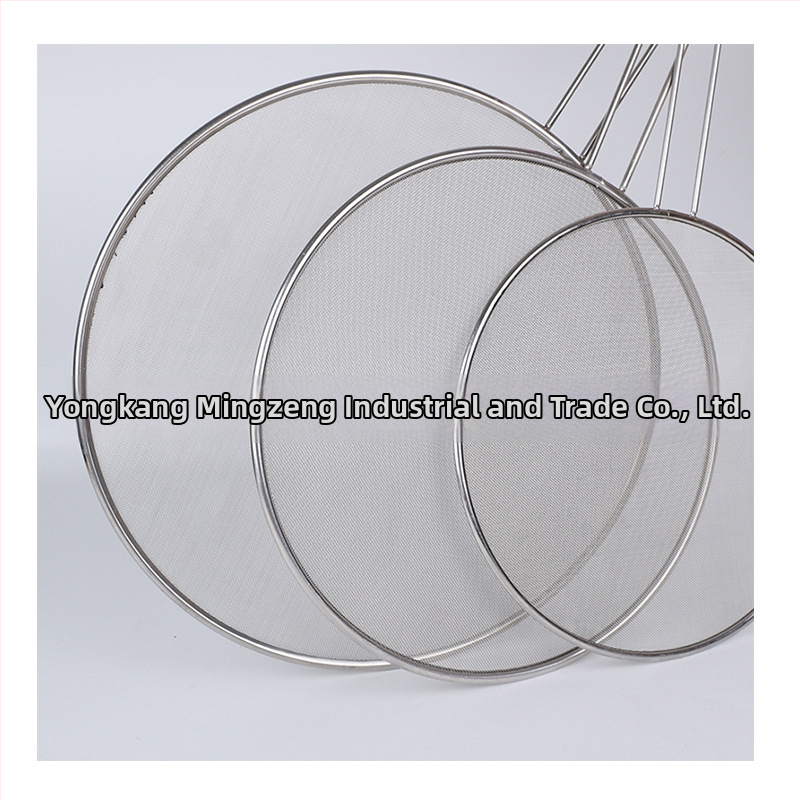 Nerezová oceľová obrazovka proti špliechaniu oleja s výbušne odolným krytom | Mingzeng značka, moderný minimalistický štýl, tlačené logo, prispôsobenie spracovania