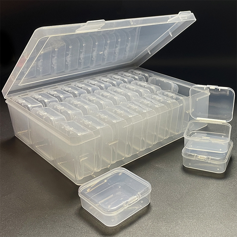 Cutie de depozitare cu grilaj transparent, capac rabatabil, rezistentă la praf, capacitate 2 L