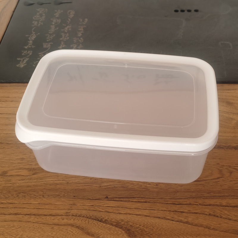 Plastična pravokutna kutija za pakiranje kreme za moksibustiju, mikrovalno sigurna, kapacitet 1–2 L