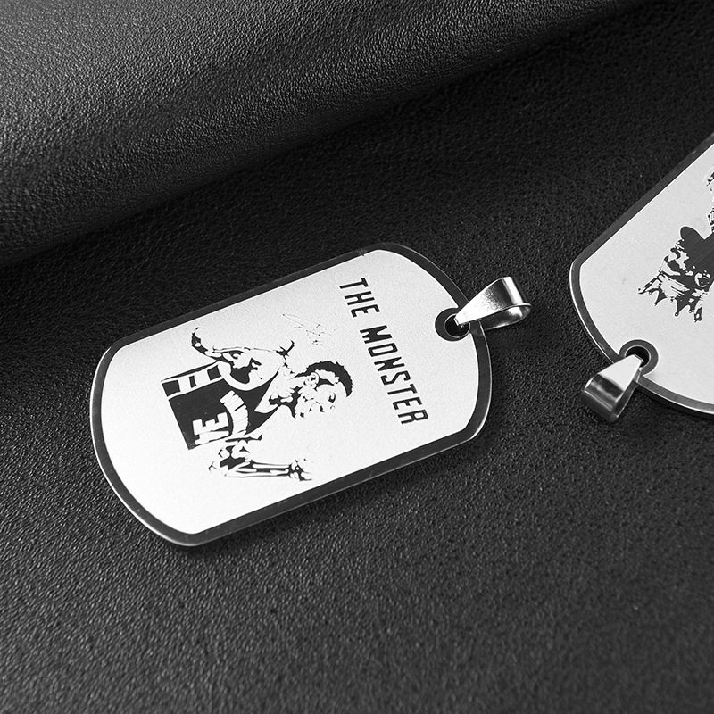 Кулон със звезда за баскетбол — неръждаема стомана, персонализация, печат на лого, спортен аксесоар за баскетбол