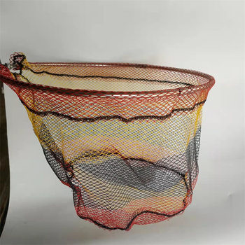 Cap de plasă pliabil pentru pescuit cu plasă tratată cu lipici, plasă fină, buzunar cu inel, design anti-încurcare