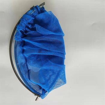 Cap de plasă pliabil pentru pescuit cu plasă tratată cu lipici, plasă fină, buzunar cu inel, design anti-încurcare