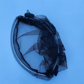 Cap de plasă pliabil pentru pescuit cu plasă tratată cu lipici, plasă fină, buzunar cu inel, design anti-încurcare