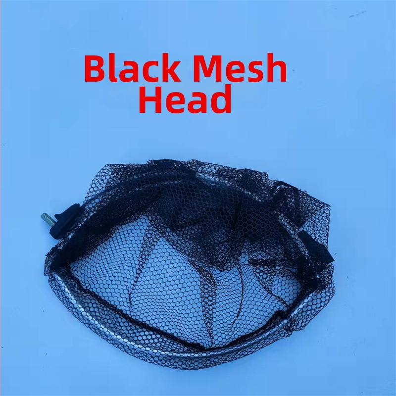 Skladacia hlava rybárskej siete s lepiacou sieťou, jemná sieť, vrecko s krúžkom, dizajn proti zaseknutiu