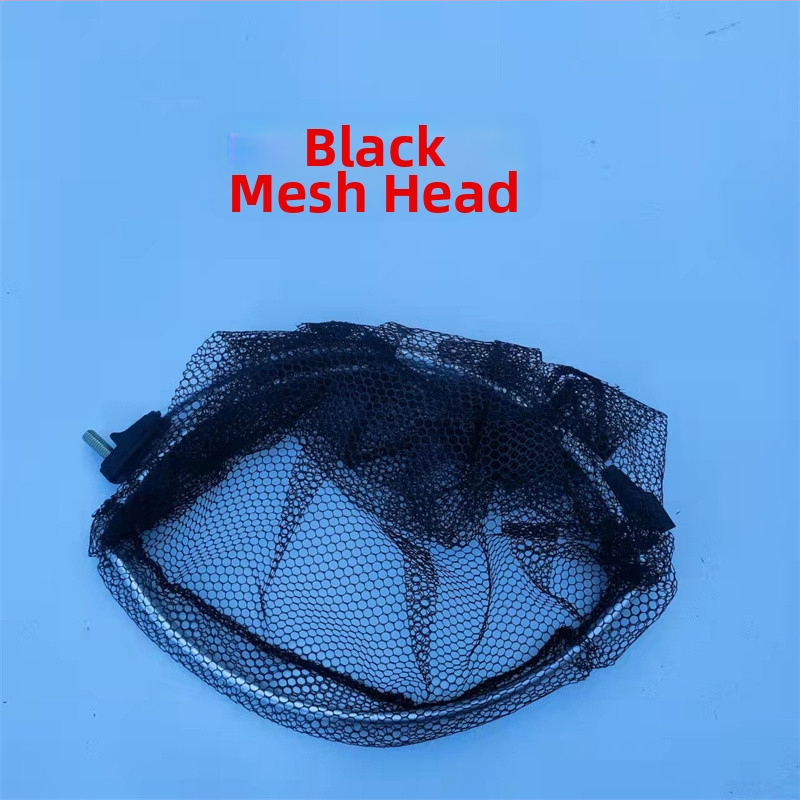 Skladacia hlava rybárskej siete s lepiacou sieťou, jemná sieť, vrecko s krúžkom, dizajn proti zaseknutiu