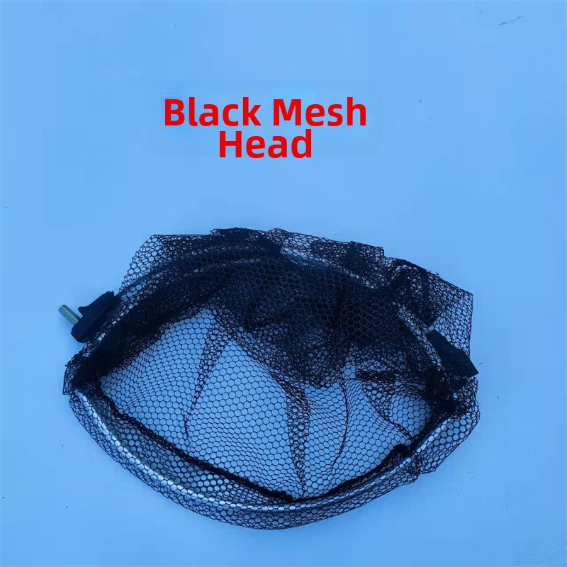 Skladacia hlava rybárskej siete s lepiacou sieťou, jemná sieť, vrecko s krúžkom, dizajn proti zaseknutiu