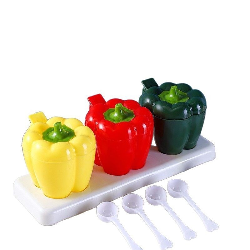 Set posuda za začine u kuhinji — moderan minimalistički dizajn, skladištenje soli, MSG-a i papra, posude za čvrste začine, lansirano u proljeće 2017.