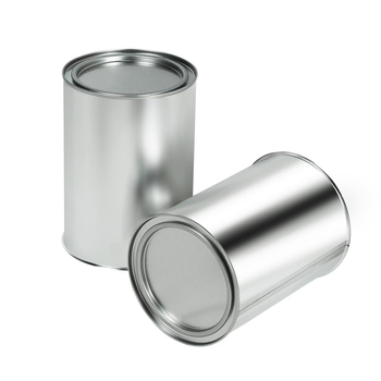 Okrugla metalna kutija za hranu s UV otiskom, kapaciteta 10000, otisnut logotip