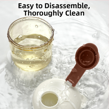 Xinbaole Κουτί PPSU για γάλα σε σκόνη – φορητό, μονή θήκη ενός γεύματος, υλικά PPSU/PP, καρτούν στιλ φρέσκο και γλυκό, για μωρά άνω των 3 μηνών, 1 τεμάχιο