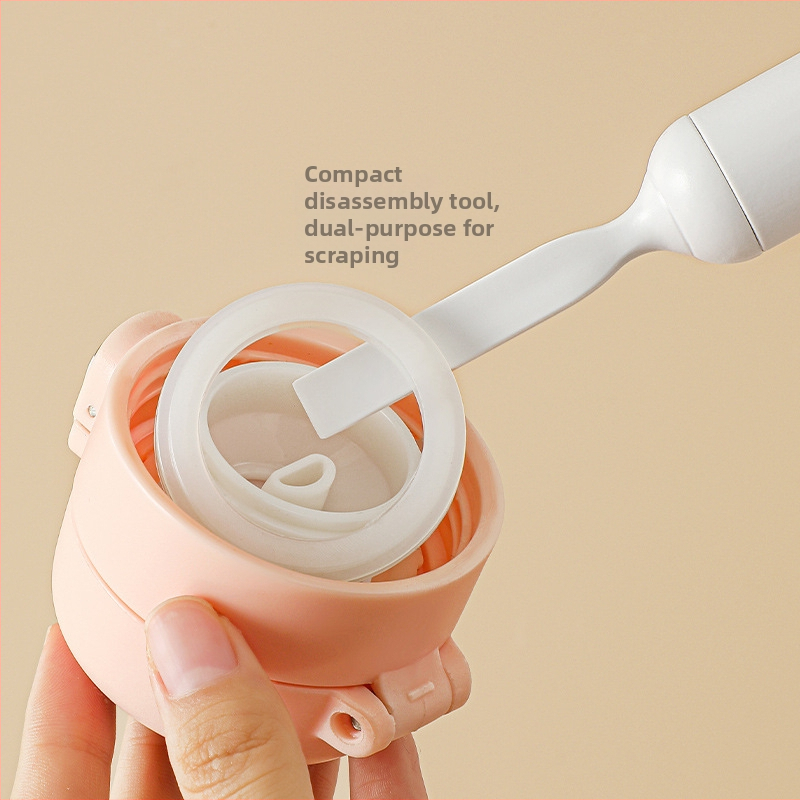 Шест в едно: комплект четки за почистване на чаши и бутилки – преносим домашен почистващ инструмент за почистване на чаши, бутилки и кухненски пространства.