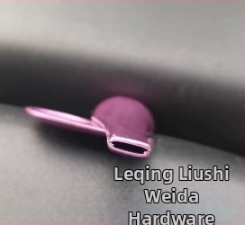 Cinkova legura metalna cijev, prijenosna žličica, odvojiva magnetska cijev, Weida, ispis logotipa, prilagodba