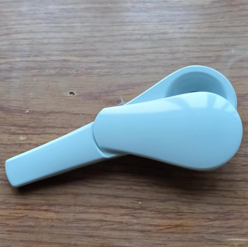 Cinkova legura metalna cijev, prijenosna žličica, odvojiva magnetska cijev, Weida, ispis logotipa, prilagodba