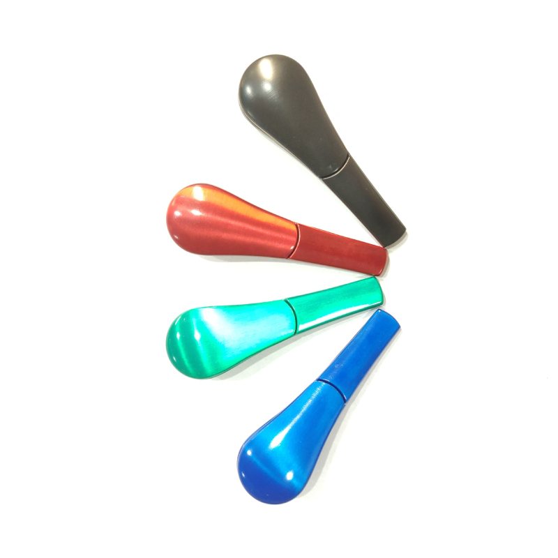 Cinkova legura metalna cijev, prijenosna žličica, odvojiva magnetska cijev, Weida, ispis logotipa, prilagodba