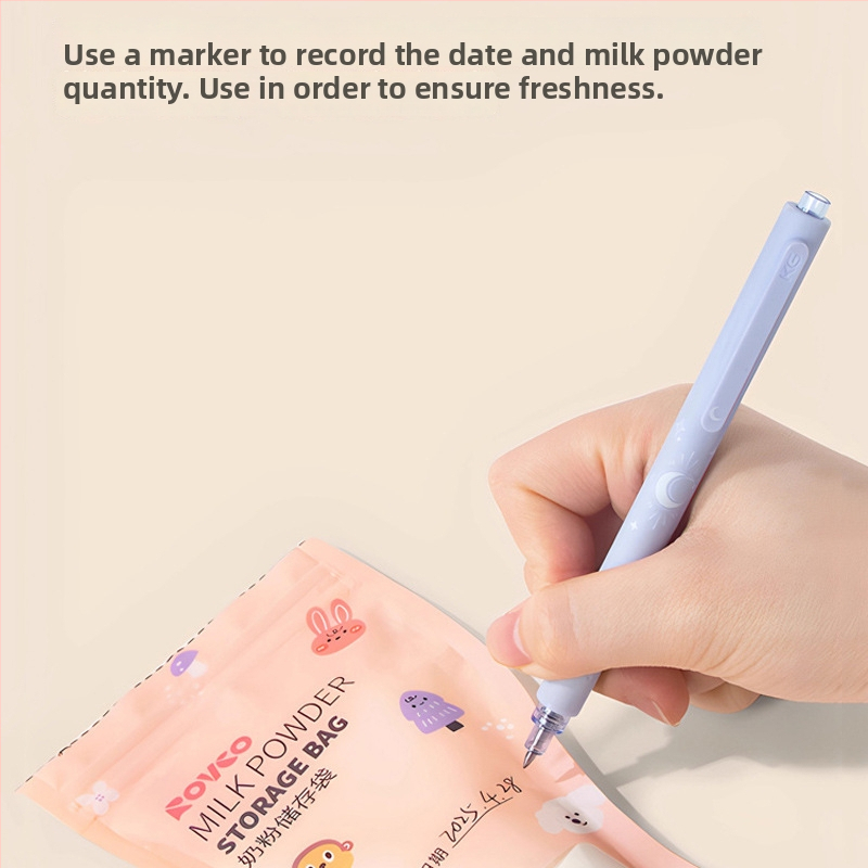 Jednorázové vrecká na skladovanie materského mlieka, prenosné a uzavreté na cestách; objem 60 g, PET/PE s tlačovou farbou; balenie 30 kusov