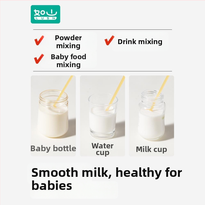 Elektrická tyč na miešanie dojčenského mlieka Lusn/Rushan, PP materiál, nie je dovážané