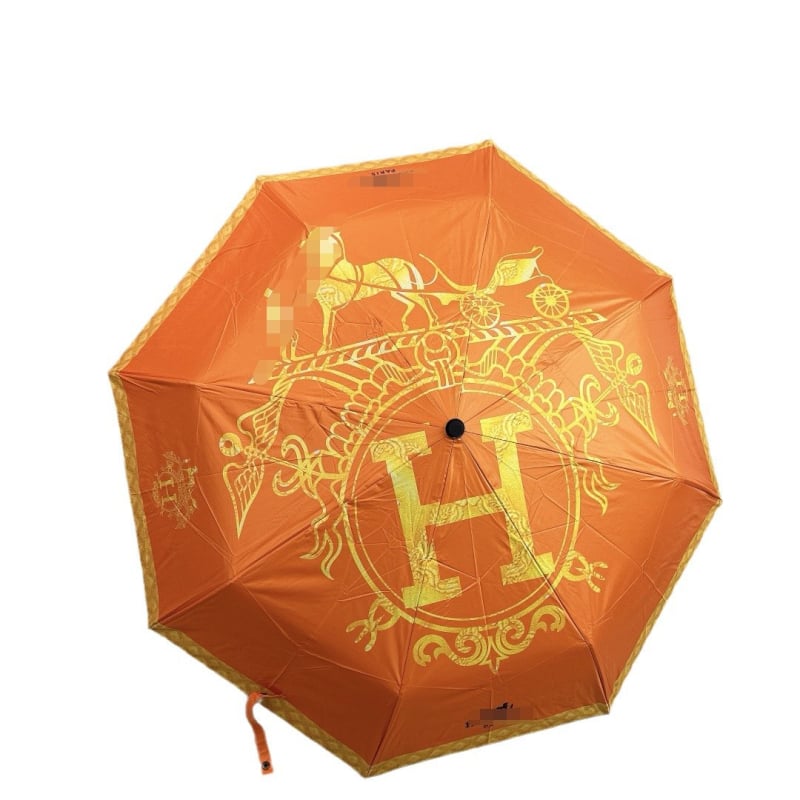 Πλήρως αυτόματη αναδιπλούμενη ομπρέλα για ήλιο και βροχή με εκτύπωση καρό, UPF > 50, 8 βραχίονες, ακτίνα 50–55 cm, ύφασμα 210T