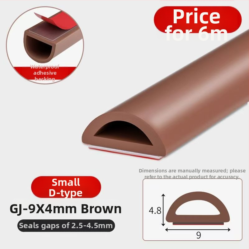 Silikónové tesnenia na dvere a okná, samolepiace, zvukovo izolujúce, odolné voči opotrebeniu, tvrdosť 65, značka Qunwo