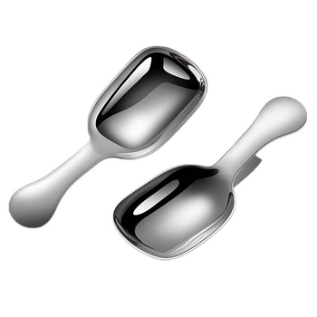 Linguriță din oțel inoxidabil pentru ceai și cafea, stil modern minimalist, finisaj lustruit cu apă, calitate de primă clasă
