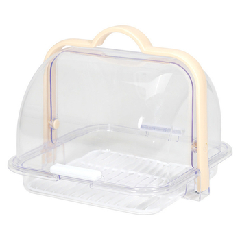 Plastična stolna kutija za pohranu s preklopnim poklopcem, model Nc006955, 2 odjeljka, set od 12 komada