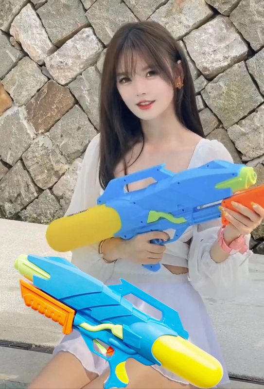 Νεροπίστολο για παιδιά — πλαστικό, χωρητικότητας 2800 ml, συσκευασία PP, κατάλληλο για ηλικίες 7–14