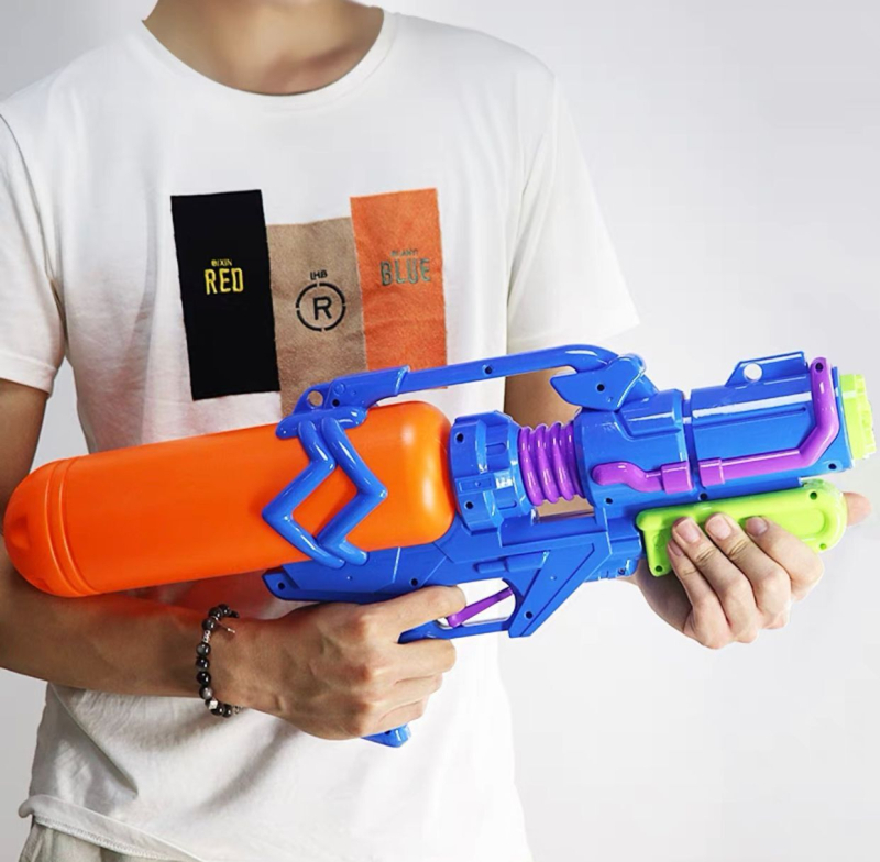 Νεροπίστολο για παιδιά — πλαστικό, χωρητικότητας 2800 ml, συσκευασία PP, κατάλληλο για ηλικίες 7–14