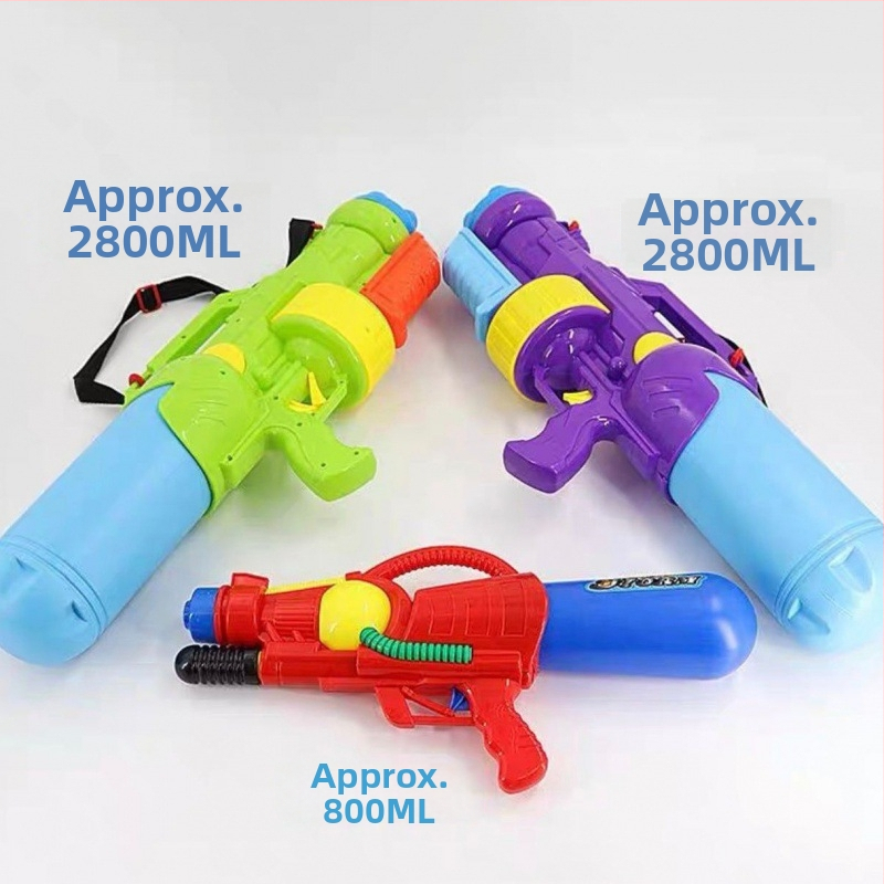 Νεροπίστολο για παιδιά — πλαστικό, χωρητικότητας 2800 ml, συσκευασία PP, κατάλληλο για ηλικίες 7–14