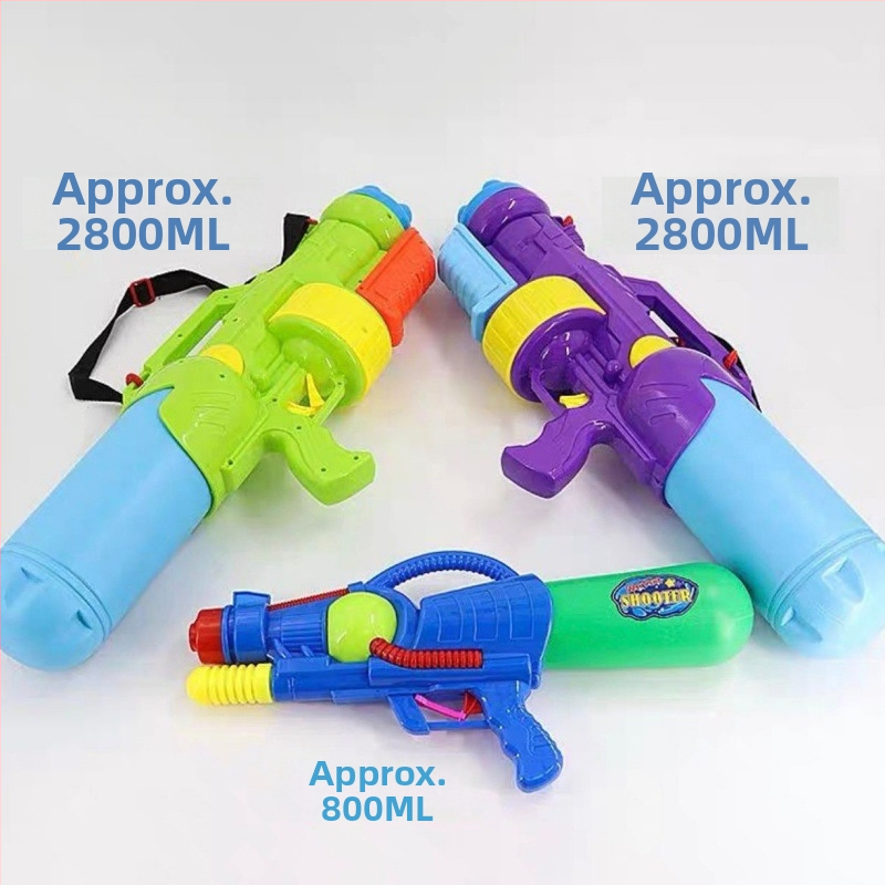 Νεροπίστολο για παιδιά — πλαστικό, χωρητικότητας 2800 ml, συσκευασία PP, κατάλληλο για ηλικίες 7–14