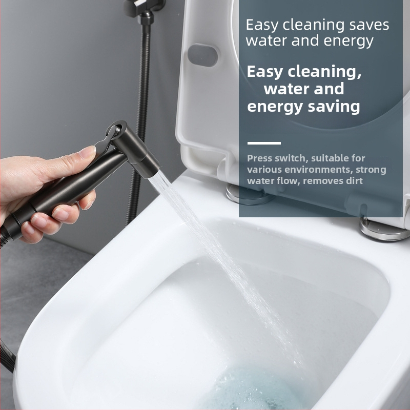 Medenasti set WC spreja, visoki tlak, nije prilagodljiv, bez usluge instalacije