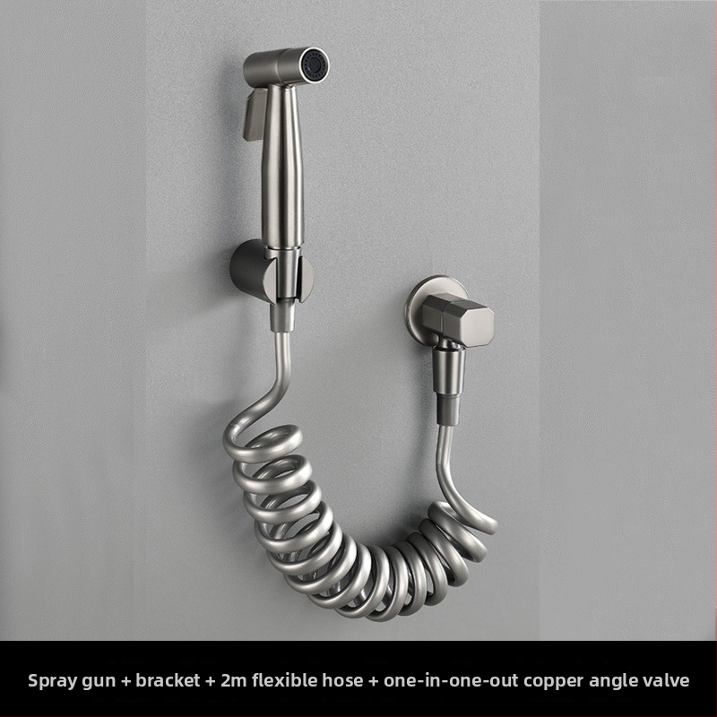 Medenasti set WC spreja, visoki tlak, nije prilagodljiv, bez usluge instalacije