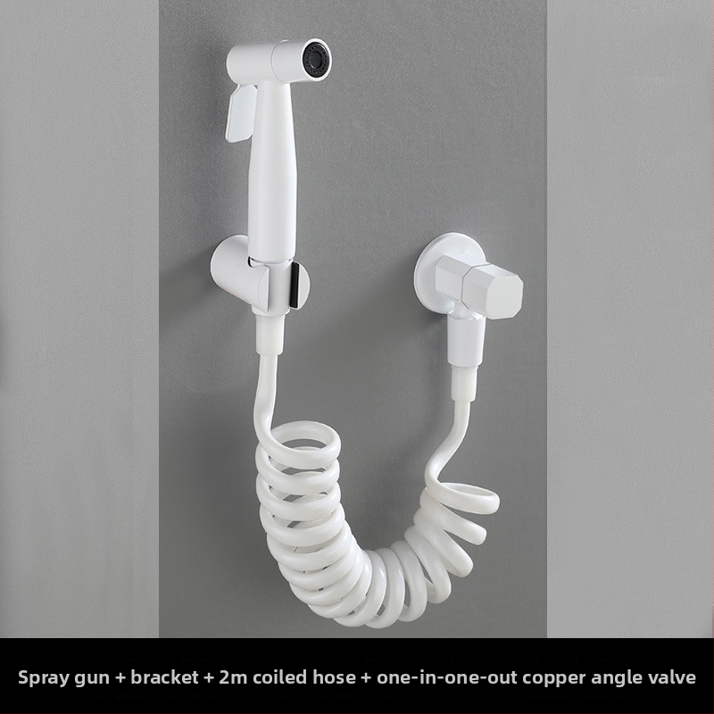 Medenasti set WC spreja, visoki tlak, nije prilagodljiv, bez usluge instalacije