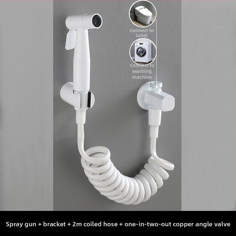 Medenasti set WC spreja, visoki tlak, nije prilagodljiv, bez usluge instalacije